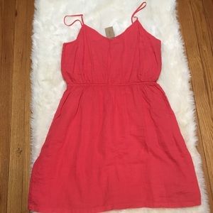 J.Crew Factory spaghetti strap dress